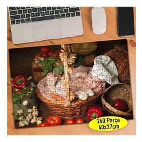 Nice8 Küçük Sevimli Aşçı Bebek 240 Parça Puzzle Yapboz