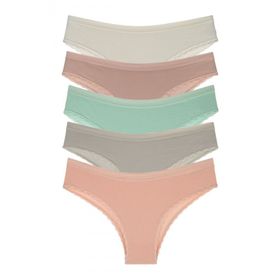 Nicoletta Mixcolor 5'li Brazillian Kadın Külot