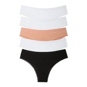 Nicoletta Mixcolor 5'li Brazillian Kadın Külot