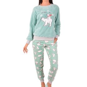 Nicoletta Yeşil Kısa Kollu Kadın Pijama Takımı