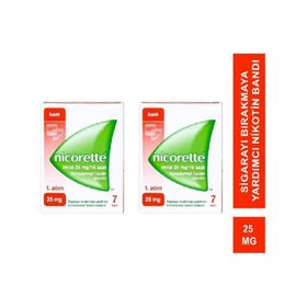 Nicorette 1.Adım 25 mg 2 li Paket Nikotin Bandı