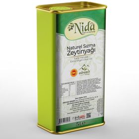 Nida 5 lt Naturel Sızma Zeytinyağı