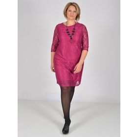 Nidya Moda 4009DF Fuşya Kadın Elbise