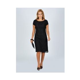 Nidya Moda 4035DS Siyah Kadın Elbise