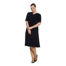 Nidya Moda 4067L Lacivert Kadın Elbise
