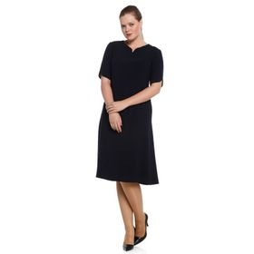 Nidya Moda 4067L Lacivert Kadın Elbise