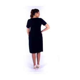 Nidya Moda 4110 Lacivert Kadın Abiye Elbise