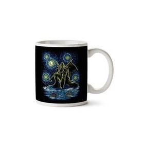 Night of Cthulhu Impressionist Baskılı Kupa
