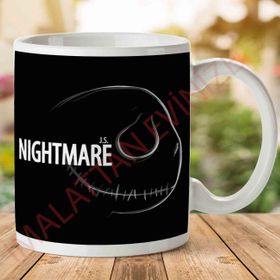 Nightmare Profile Nightmare Before Christmas Baskılı Kupa