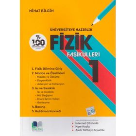 Nihat Bilgin Yayınları Fizik Fasikülleri 1