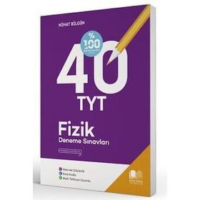 Nihat Bilgin Yayınları TYT Fizik 40 Deneme
