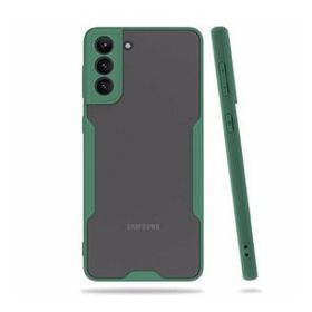 Nihcase Samsung Galaxy A21S Kamera Korumalı Parfe Bumper Kırmızı Silikon Cep Telefonu Kılıf