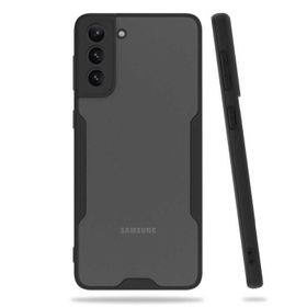Nihcase Samsung Galaxy A21S Kamera Korumalı Parfe Bumper Kırmızı Silikon Cep Telefonu Kılıf