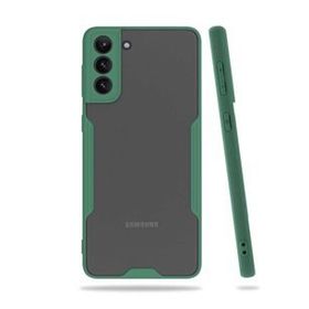 Nihcase Samsung Galaxy A21S Kamera Korumalı Parfe Bumper Kırmızı Silikon Cep Telefonu Kılıf