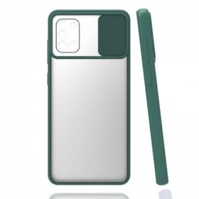 Nihcase Samsung Galaxy A31 Lensi Kamera Korumalı Siyah Silikon Cep Telefonu Kılıf