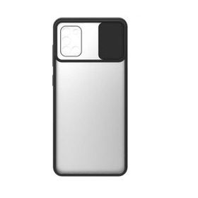Nihcase Samsung Galaxy A31 Lensi Kamera Korumalı Siyah Silikon Cep Telefonu Kılıf