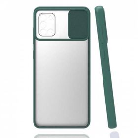 Nihcase Samsung Galaxy A31 Lensi Kamera Korumalı Siyah Silikon Cep Telefonu Kılıf