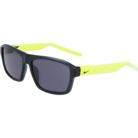 Nike 24044 414 56 LIVEFREE TEMPO EV Dikdörtgen Siyah Kemik Unisex Güneş Gözlüğü