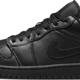 Nike 553558-093 Air Jordan 1 Low Siyah Erkek Spor Ayakkabı