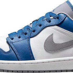 Nike 553558-412 Air Jordan 1 Low Mavi Erkek Ayakkabı
