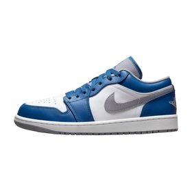 Nike 553558-412 Air Jordan 1 Low Mavi Erkek Ayakkabı