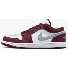 Nike 553558-615 Air Jordan 1 Low Beyaz Bordo Erkek Spor Ayakkabı