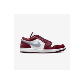 Nike 553558-615 Air Jordan 1 Low Beyaz Bordo Erkek Spor Ayakkabı