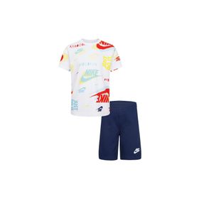 Nike 76K471-U90 Beyaz Şort T-Shirt Takım