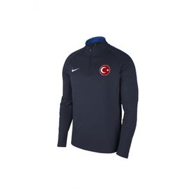 Nike 893624-451 Lacivert Dry Academy Futbol Uzun Kollu Erkek T-Shirt
