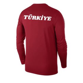 Nike AA2088-657 Kırmızı M Nk Dry Park18 Crew Top Erkek T-Shirt