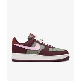 Nike Air Force 1 07 HQ4047-600 Air Force 1 07 Next Nature Bordo Kadın Spor Ayakkabı