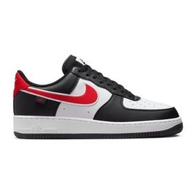 Nike Air Force 1 07 Next Nature Snekaer Günlük Beyaz Siyah Kırmızı Erkek Spor Ayakkabı
