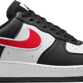 Nike Air Force 1 07 Next Nature Snekaer Günlük Beyaz Siyah Kırmızı Erkek Spor Ayakkabı