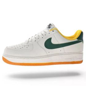 Nike Air Force 1 Cj6065-501 Low Yellow Green White Erkek Spor Ayakkabı