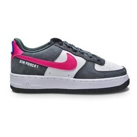 Nike Air Force 1 LVS8 A Club Leather Sneaker Black Pink Prime Hakiki Deri Günlük Siyah Unisex Spor Ayakkabı