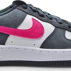 Nike Air Force 1 LVS8 A Club Leather Sneaker Black Pink Prime Hakiki Deri Günlük Siyah Unisex Spor Ayakkabı
