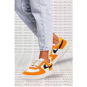 Nike Air Force 1 LXX AF1 Leather Sneaker White Hakiki Deri Beyaz Hardal Spor Ayakkabı