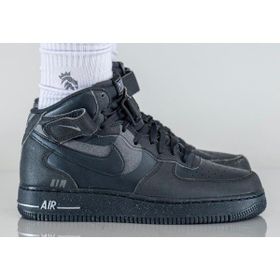 Nike Air Force 1 Mid '07 Halloween DQ7666-001 Siyah Spor Ayakkabı