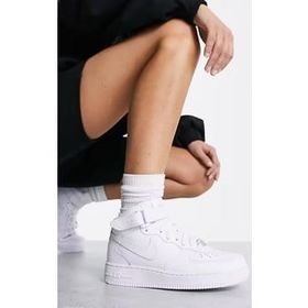 Nike Air Force 1 Mid Deri Bilekli Günlük Kadın Spor Ayakkabı