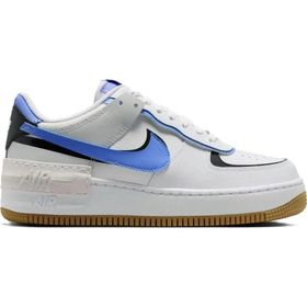 Nike Air Force 1 Shadow Sneaker Hakiki Deri Günlük Beyaz Mavi Unisex Spor Ayakkabı