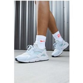 Nike Air Huarache Sneaker Gerçek Deri Tekstil Mavi Unisex Spor Ayakkabı