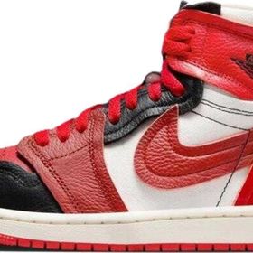 Nike Air Jordan 1 High Methf Make OD Sneaker Hakiki Deri Bilekli Günlük Kırmızı Unisex Spor Ayakkabı