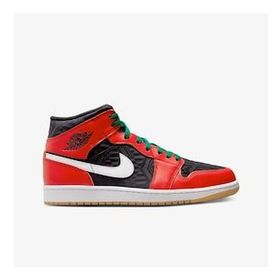 Nike Air Jordan 1 Mid Se Christmas DQ8417-006 Erkek Basketbol Ayakkabısı