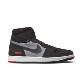 Nike Air Jordan MID Goretex Leather Sneaker Hakiki Deri Bilekli Su Geçirmez Nefes Alan Günlük Siyah Spor Ayakkabı