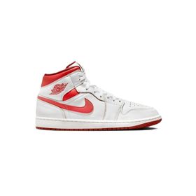 Nike Air Jordan Mid SE Leather Mens Sneaker Hakiki Deri Günlük Basketbol Beyaz Erkek Spor Ayakkabı
