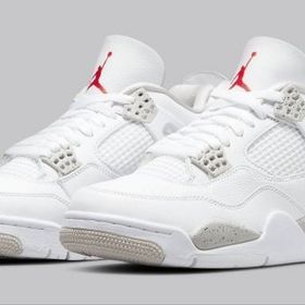 Nike Air Jordan Retro 4 White Oreo Erkek Spor Ayakkabı