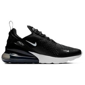 Nike Air Max 270 Sneaker Black White Swoosh Günlük Siyah Beyaz Swoosh Unisex Spor Ayakkabı