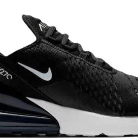 Nike Air Max 270 Sneaker Black White Swoosh Günlük Siyah Beyaz Swoosh Unisex Spor Ayakkabı