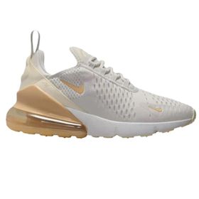 Nike Air Max 270 Womens Sneaker Günlük Krem Kadın Spor Ayakkabı