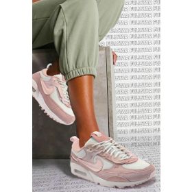 Nike Air Max 90 Futura Triple Leather Sneaker Hakiki Deri Pembe Unisex Spor Ayakkabı